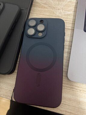 Blue-Purple Gradient MagSafe Case